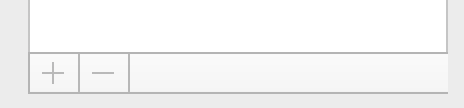 Screenshots that shows the UI controller that many apps use to add or remove items from a list